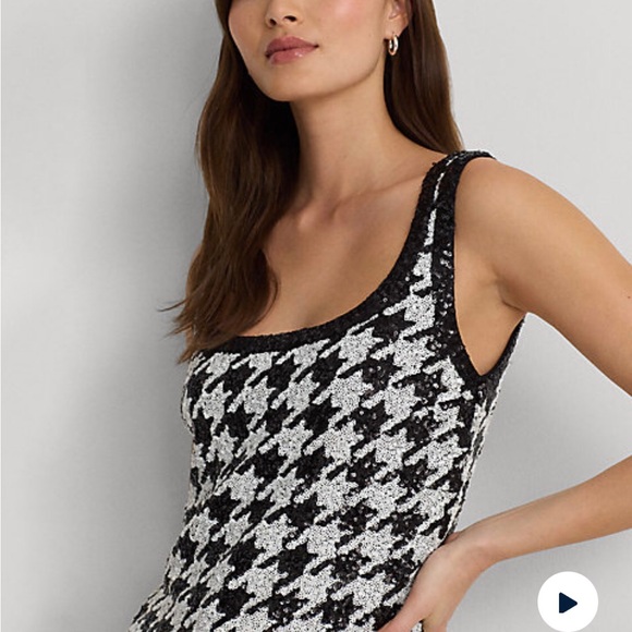 NWT Ralph Lauren sequined tank - Picture 6 of 16